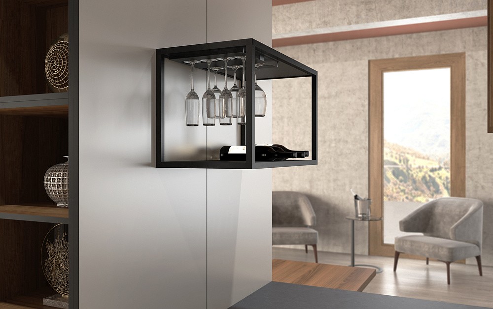 Кухня Ханна Блэк минимализм