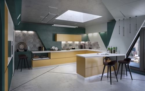 Дизайн кухни модерн