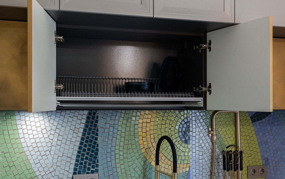 Кухня с мозаикой для ТВ-проекта «Квартирный Вопрос» 