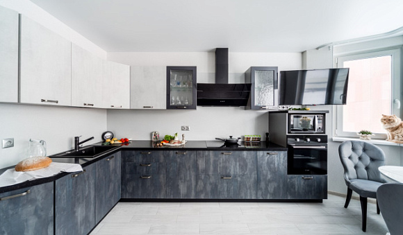 темные кухни