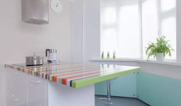 Глянцевая кухня в Анапе