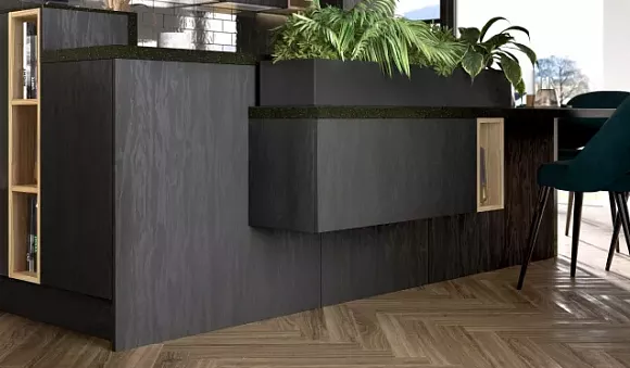 Черная кухня в Новосибирске