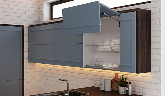 Синяя кухня в Казани