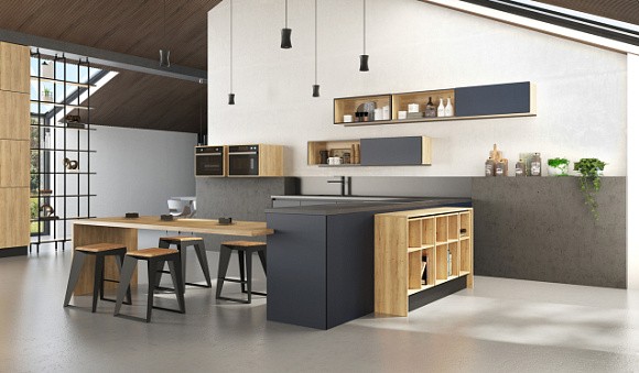 Рабочий треугольник на кухне