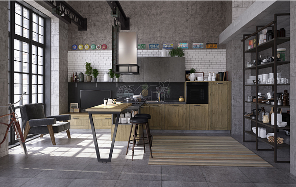 выбрать кухню модерн