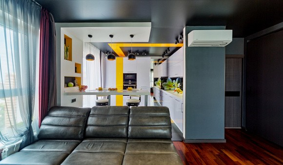 Глянцевая кухня в Казани