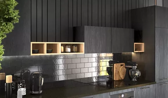 Черная кухня в Новосибирске