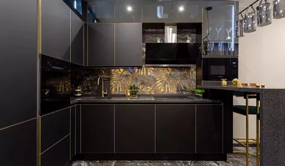 Черная кухня в Новосибирске