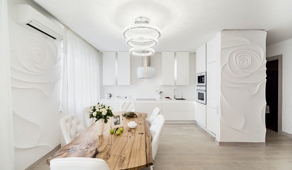 Глянцевая кухня в Казани