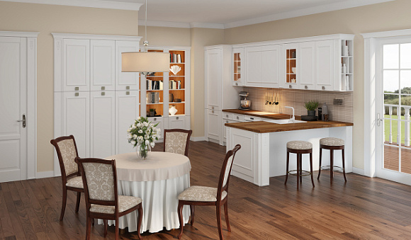 Прямые кухни