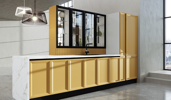 Желтая кухня в Южно-Сахалинске