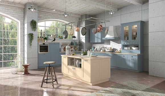 Большие кухни