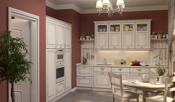 Стиль Кантри в кухонном пространстве