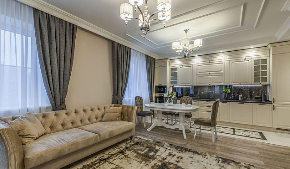 Светлая кухня в Обнинске