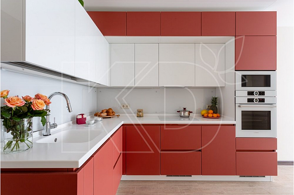 Недорогие угловые кухни МДФ