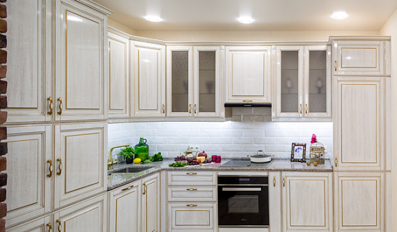 Светлая кухня в Обнинске