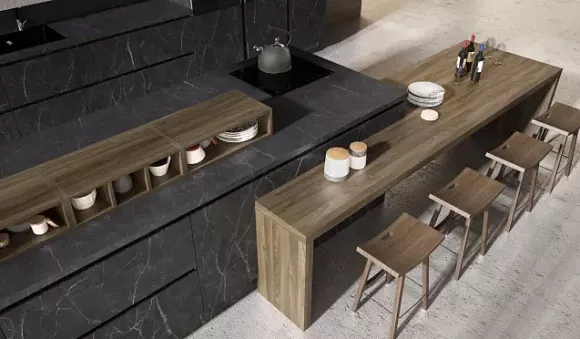 Черная кухня в Новосибирске