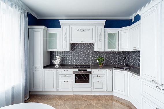 Недорогие угловые кухни МДФ