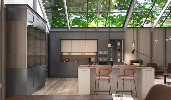 Темная кухня в Самаре