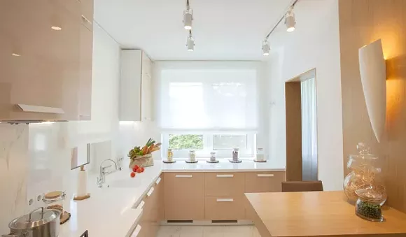 Глянцевая кухня в Казани