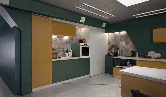 Желтая кухня в Иркутске