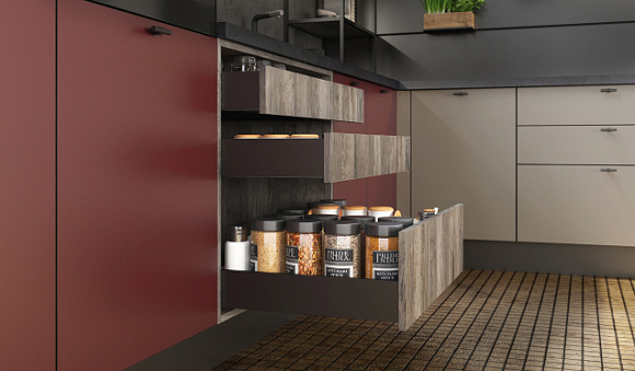 Красная кухня в Санкт-Петербурге