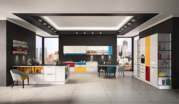 Желтая кухня в Южно-Сахалинске