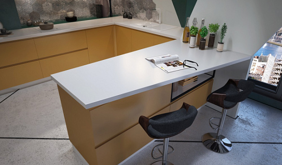 Желтая кухня в Южно-Сахалинске