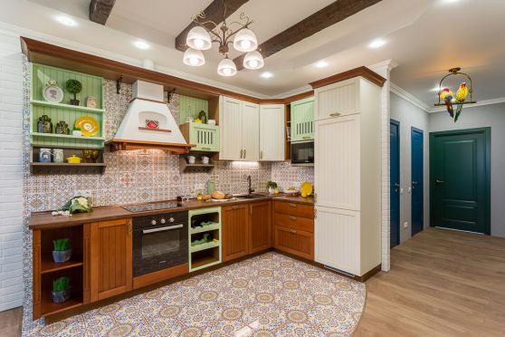 Кухни в стиле кантри