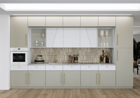 Кухни с фасадами из МДФ